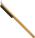 Pizza Oven Cleaning Brush with Copper Wire & Scraper