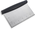 Dough Scraper & Cutter with Measuring Scale
