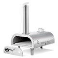 Portable Pellet Pizza Oven with Thermometer